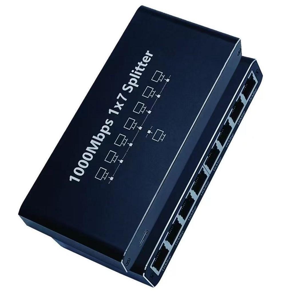 Разветвитель сетевого кабеля RJ45 Gigabit: Адаптер 1-в-3 для широкополосной маршрутизации