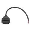 0,3 м 1 фут 16-контактный разъем-удлинитель OBD2 (мама) Кабель-переходник для диагностики автомобильного сканера