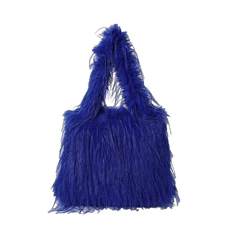 Сумки на плечо из мягкого бархата с прочной магнитной пряжкой, высококачественные сумки большой вместимости для женщин, швейная линия, женские сумки