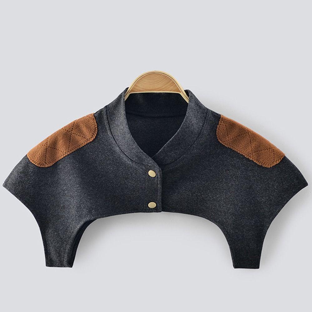 Keep Warm Back Protector Brace Breathable Shoulder Shawl Shoulder Warmer Wrap  Middle-Aged Elder