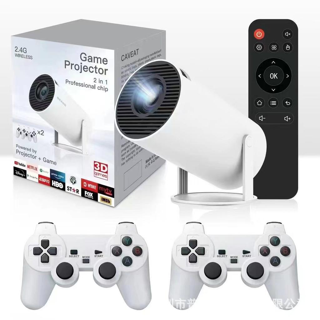 Игровой проектор Hy300/p30/hy320/s40 4K Android 13 HD Игровая консоль