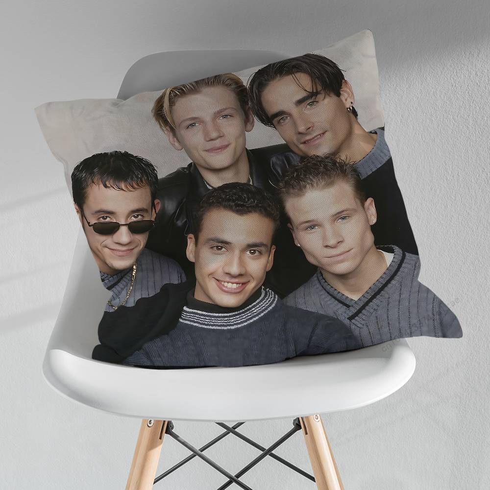 Band BBackstreet BBoys Various Sizes Square Pillow Case For Car Home Bedchamber Decor Birthday Gift