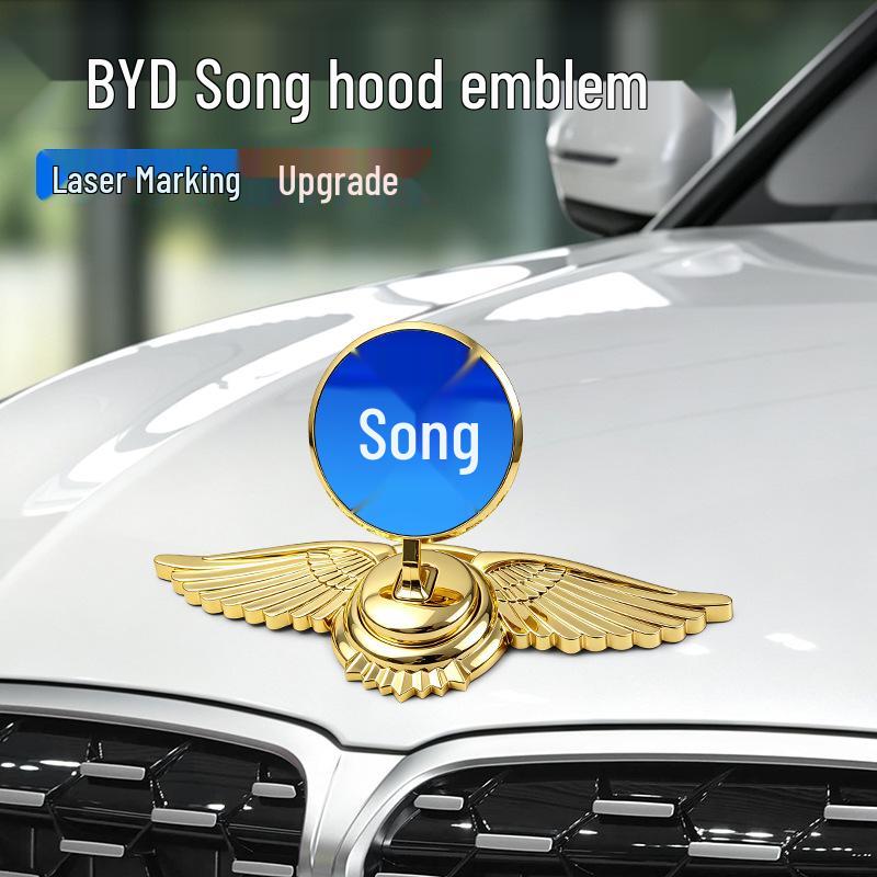 3D Металлическая эмблема/Наклейка на капот BYD Song PLUS/L/PRO/EV