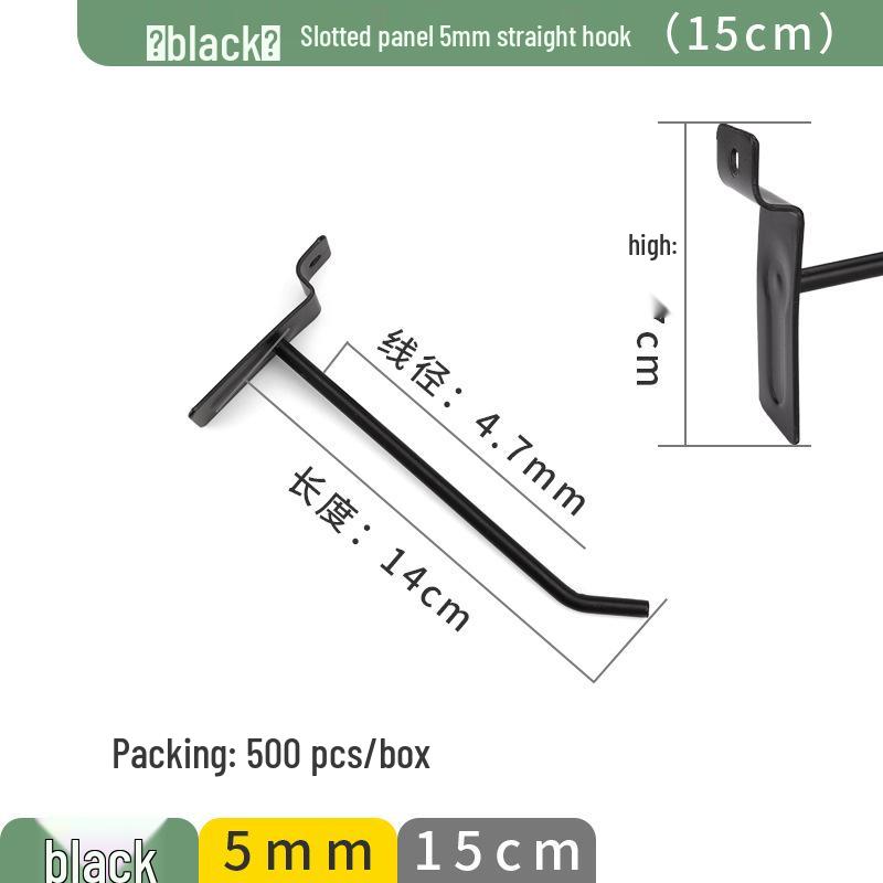Перфорированные алюминиевые крючки для дисплеев магазинов мобильных телефонов