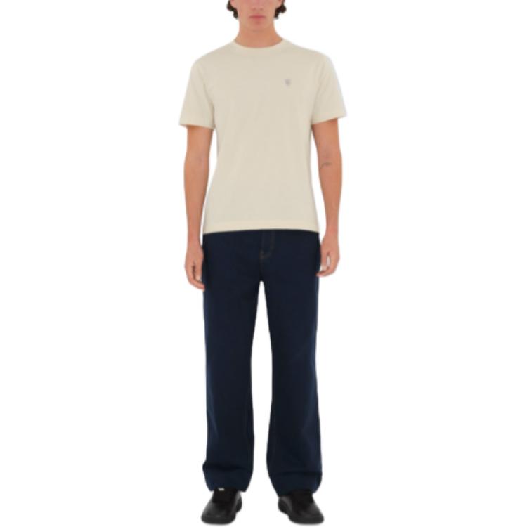 Burberry Logo embroidered T shirt 80998731