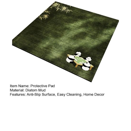 Пылезащитный коврик для стиральной машины, впитывающий коврик из диатомовой грязи, быстросохнущая подкладка, нескользящий, отрезной, чехол для холодильника