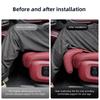 Car keychain/Car Seat Extender Cushion Memory Foam Knee Pad Protector Mat For VW GTI Polo Golf Passat Tiguan Jetta Beetle CC MK7UK4