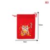 1 Pcs Red Year Of The Horse Bags Drawstring Chinese Zodiac Gift Pouch Candy Snack Wrapping Bag China New Yesr Party Favors Decor
