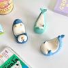Penguin Desktop Stand Marine Life Phone Stand Aquarium Resin Lazy Dolphin Ornament Home Decor