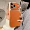 Роскошный матовый чехол из кожи для iPhone 11 12 13 14 15 16 Pro Max Plus 17A Air Ударопрочный бампер Задние крышки Чехол