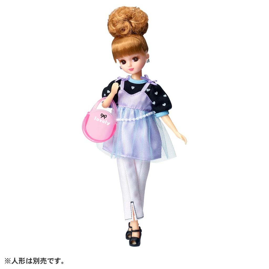 TAKARA TOMY Платье Пеплум Лента Игрушка Возраст Ликка-чан LW-18 Одевание 3+