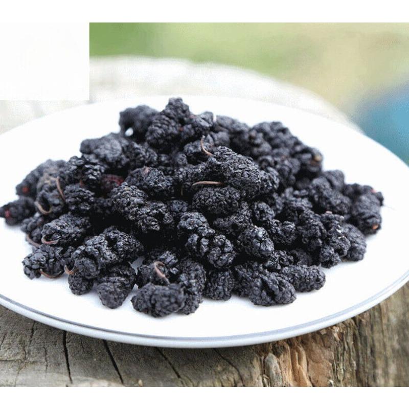 Sang Shen Mulberry Fruit Flower Tea / Dried Whole Mulberries 100% Natural