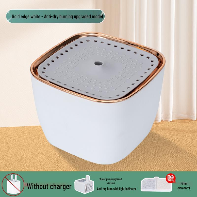 Умный автоматический фонтан для воды для кошек большой емкости с циркуляционной фильтрацией