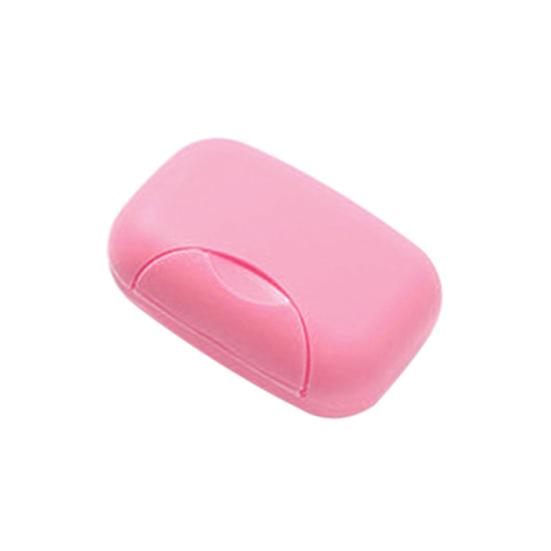 Buckle Soap Dish Holder Storage Box Bathroom Travel Camping Case Rack Container