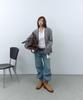 RAFFINE ATELIER Maison Tweed Jacket White