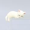 Cute Cartoon Cat Aquarium Ornaments Lovely Artificial Cat Figurine Monitor Desk Edge Creative Decorations