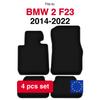 Basic Velour Floor Mats, For Bmw 1 F23 Cabrio (2011-2019)