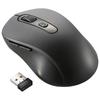OHM Бесшумная беспроводная мышь BlueLED, размер M, черный PC-SMW11BS5MB-K 01-3982