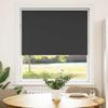 Black Blackout Roller Blind 100 x 150 cm Fabric Width 95.7 cm