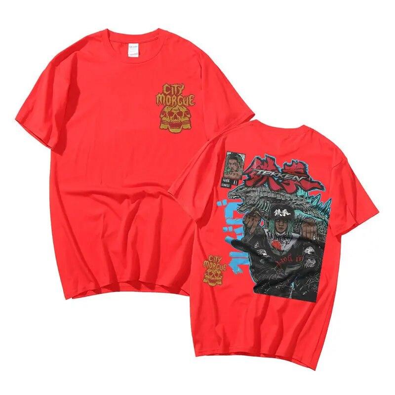 Премиум-рэппер City Morgue Zillakami футболка с графическим принтом мужские винтажные футболки высокого качества унисекс женские большие футболки в стиле хип-хоп