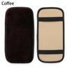 Interior Accessories Seat Supports Leather Cushion Case Car SUV Armrest Cover  Arm Rest  Pad  Console Box Mat