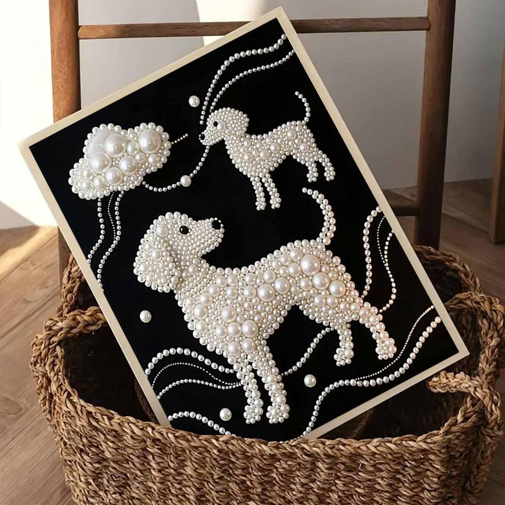 Наборы Алмазная Живопись Pearl Pup DIY 40x50 см Алмазная Мозаика Без Рамки для Взрослых Идея Подарка Декор Стены Дома
