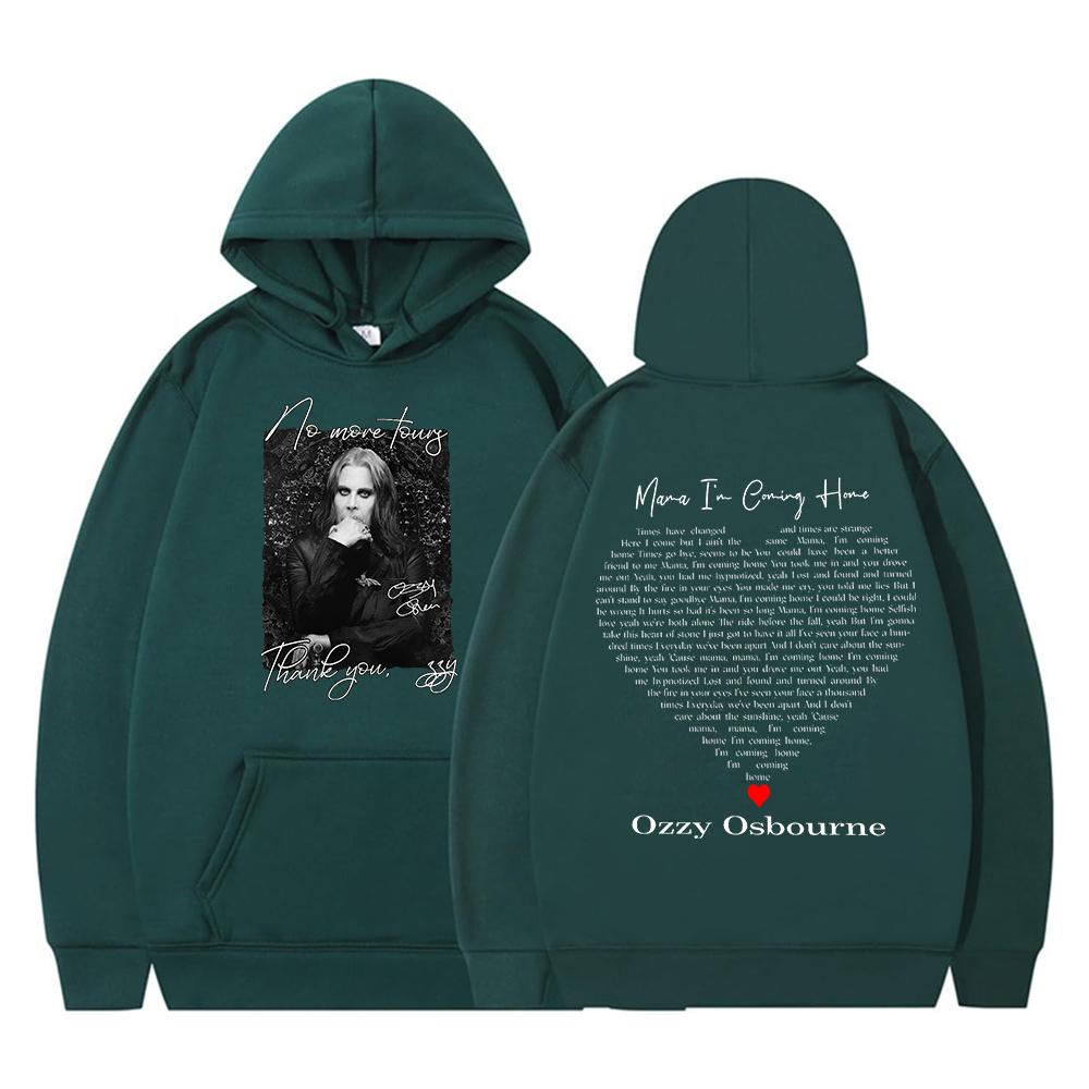 Ozzy Legends Never Die Hoodie The Prince of Darkness Sweatshirt RIP Ozzy Hoodie Black Sabbath Tribute Shirt Music Fan Gift