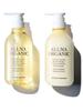 Orna Organic Shampoo and Treatment Set, Additive-Free, Made In Japan (Moisture, 500ml Bottles)