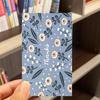 100 шт. Винтажная цветочная открытка с благодарностью и рукописным пустым благословением, подарочная открытка, декоративная поздравительная открытка, подарок для любимых и друзей