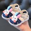 Children's Sandals Summer 0-3 Years Old Infants Toddler Shoes Non-slip Soft Sole Children's Baotou Shoes