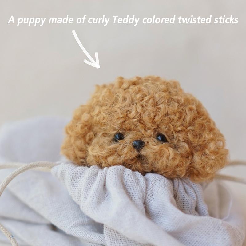 15 мм кудрявый мех украшения ручной работы швейные игрушки плюшевые куклы игрушки для скручивания палочек миниатюрные модели кукольных домиков своими руками