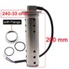 Sewage Level Gauge Sensor with Flange Water Meter Flange Magnetic Flow Sensor for Sewage Liquid Water Level Indicator 0-190 Ohm