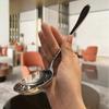 Kitchen Gadgets Round Head Soup Spoon Stainless Steel Deepened Laddle Long Handle Large Size Serving Spoon Porridge