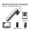 Bluetooth-гарнитура Стерео Беспроводной Наушник Шумоподавление Односторонняя Бизнес-гарнитура Tws Мини Портативный M165 4.0 Спорт