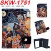 One Piece Anime Snap Button Wallet Vertical Card Holder Coin Purse for Students Men Women