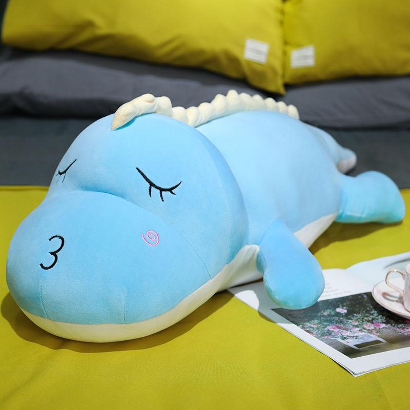 Плюшевая игрушка-динозавр, кукла, спящая с тобой на кровати, подушка, милая кукла для девочек, большая тканевая кукла, подарок на день рождения