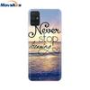 Чехол для Samsung Galaxy A51 Силиконовый Прозрачная Задняя Крышка Чехол для Телефона для Samsung Galaxy A71 SM-A715F A515F A 51 71 Чехол Fundas