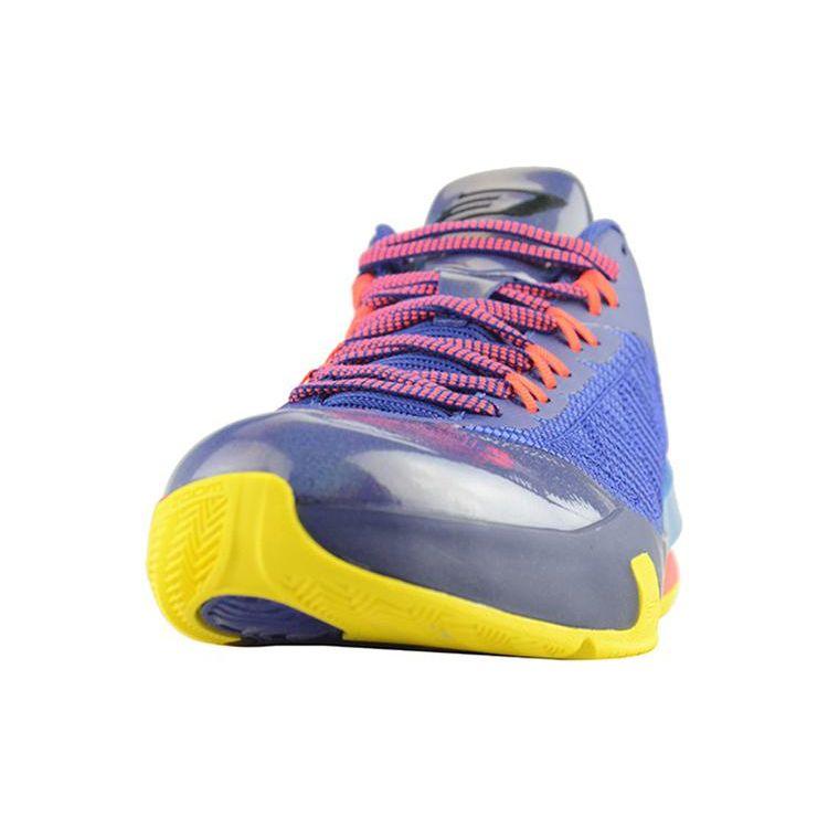 Jordan CP3 8 Кроссовки мужские баскетбольные низкие с амортизацией и шнуровкой, с круглым носком, синие 717099-420