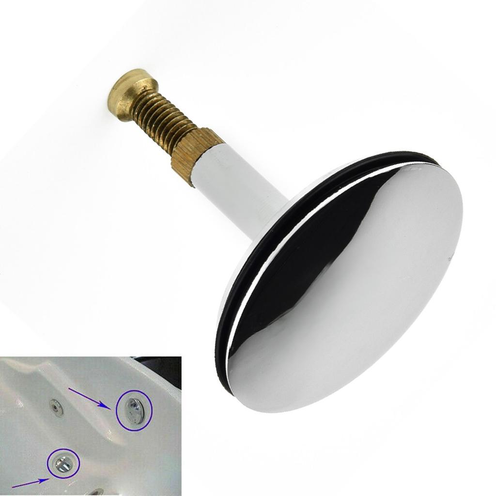 Пробка для слива ванны, раковины, сливного отверстия, сменная заглушка 43 мм/