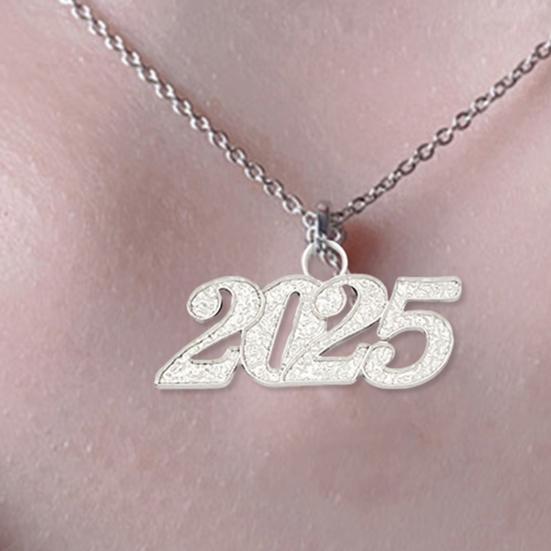 50 шт. DIY 2025 Подвеска для шляпы, браслета, ожерелья, ювелирного аксессуара, шарма, новогоднего подарка, набор для творчества, подвеска в виде цифры, мини-ювелирные изделия, печатки, шармы