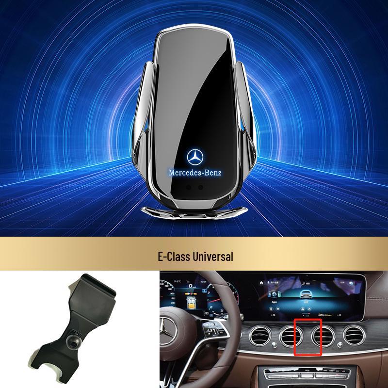 Беспроводной держатель для телефона с быстрой зарядкой Mercedes-Benz для C-Class/R-Class/S-Class/E-Class/GLK/B-Class