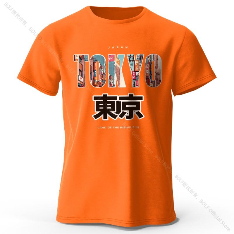 Футболка Tokyo Printed Fashion Forward из 100% хлопка, ультрамягкая, с круглым вырезом и короткими рукавами, идеально подходит для мужчин и женщин