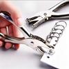Single Hole Punch Paper Puncher Manual Hand Tool for Office School Binding Crafting Scrapbooking Heavy Duty Metal
