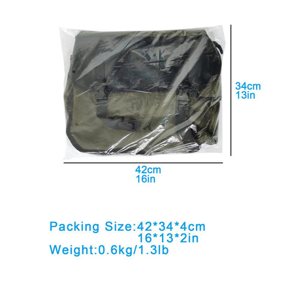 35L Bike Bag Bicycle Panniers Water-Resistant Large Capacity Rack Trunks Rear Seat Carrier Pack 13 x 1 x 17 Inches