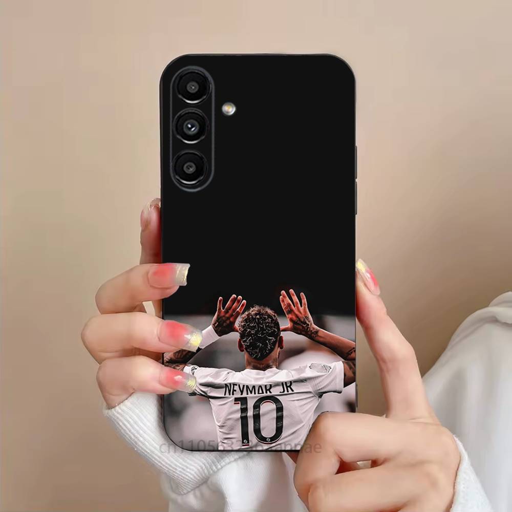 Чехол для телефона For N-Neymar Football 10 Для Samsung S25,24,23,22,21,S20,Ultra,Plus,FE Черный Мягкий Чехол