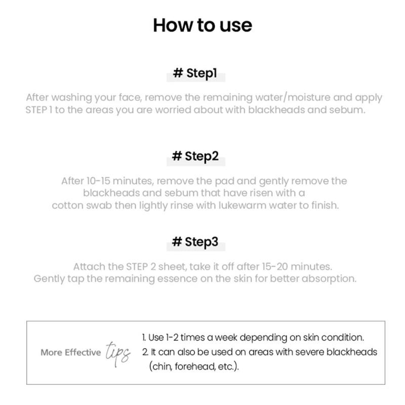 RNW 2 Step Clear Nose Pack Set