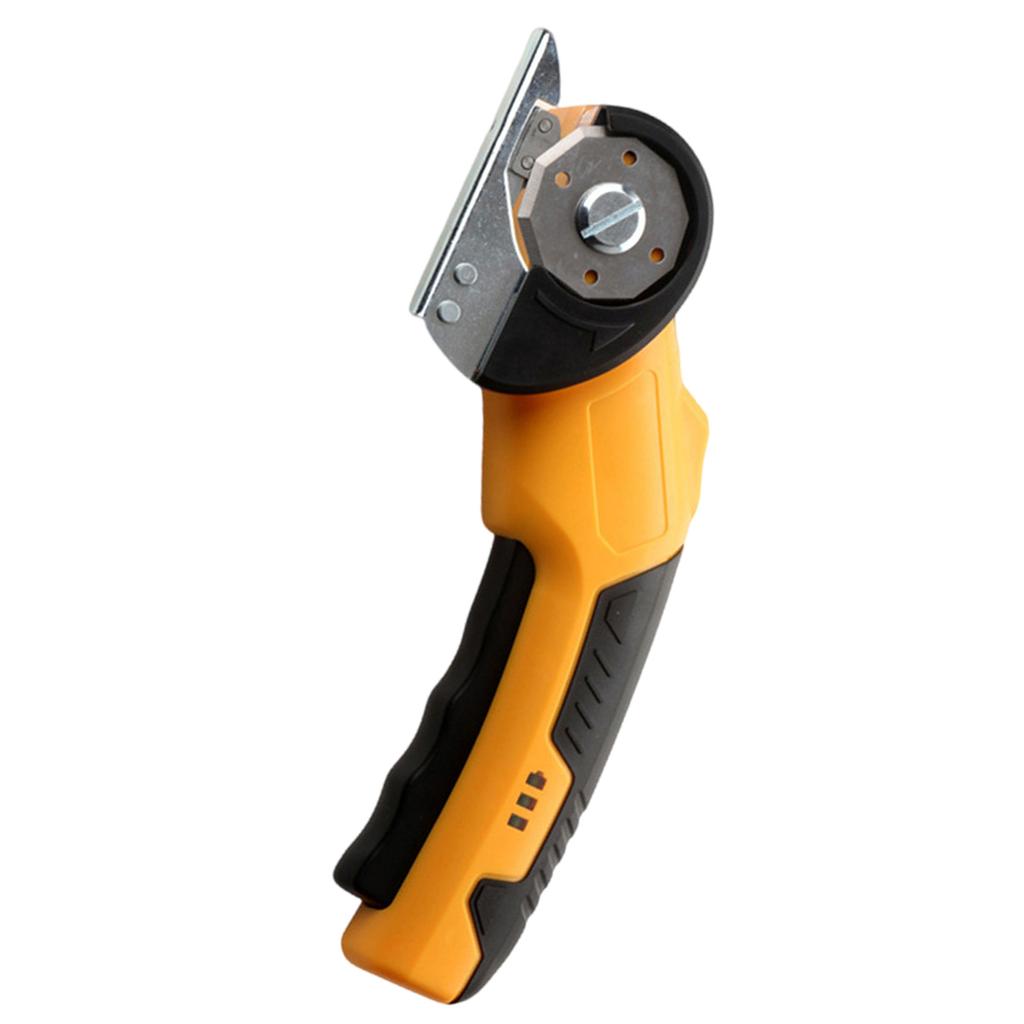 Беспроводные электрические ножницы для ткани, литиевая машина для резки ткани для быстрой обрезки текстиля с защитным кожухом