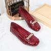 Модные балетки для женщин Весна и Осень 2025 Лоферы с квадратным носком Женская новая обувь с бантом-бабочкой Большого размера Женские Zapatos De Mujer