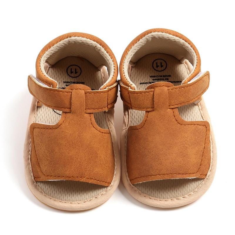 Сандалии для маленьких девочек и мальчиков. Летняя обувь для маленьких мальчиков. Летняя обувь для кроватки на открытом воздухе.