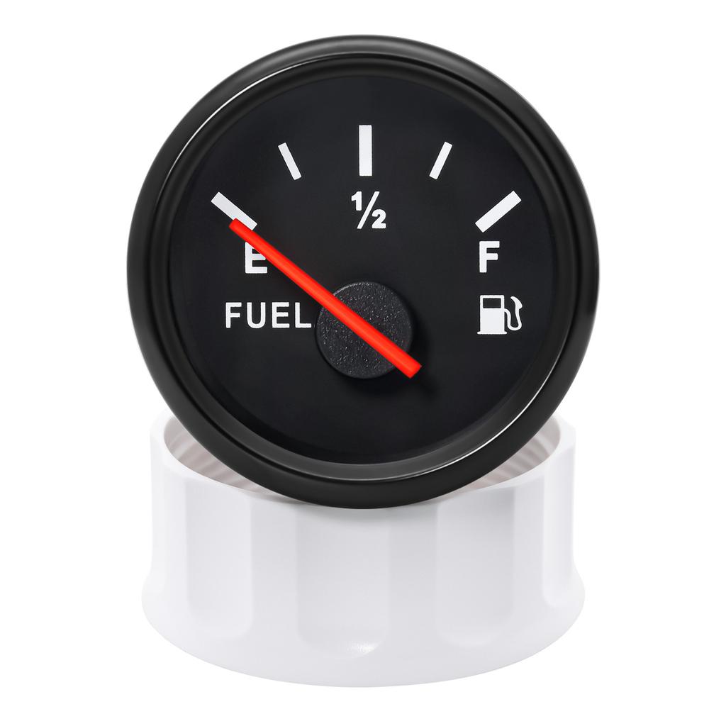 52 мм указатель уровня топлива с красной подсветкой указатель уровня масла в баке авто морской катер автомобиль 12 В 24 В используется с датчиками указатель уровня топлива в баке